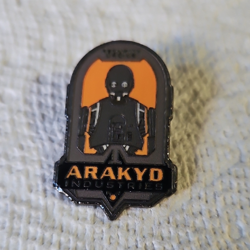 Disney Pin Star Wars Galaxy's Edge Droid Depot Arakyd Industries